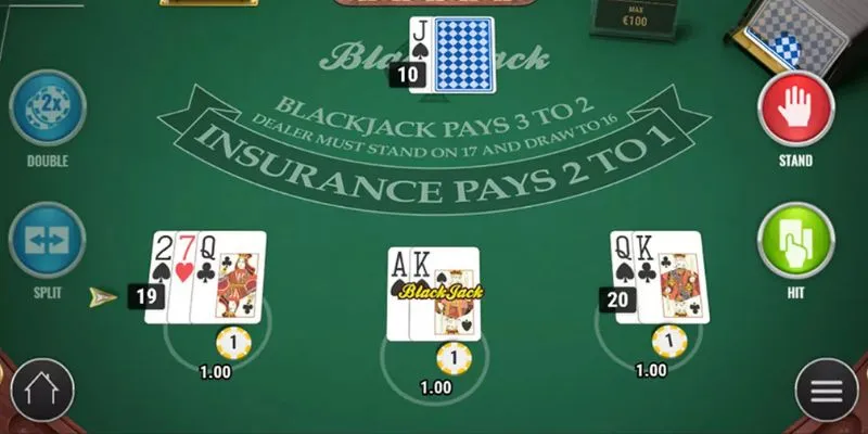 Những mẹo chơi blackjack dễ thắng lớn 